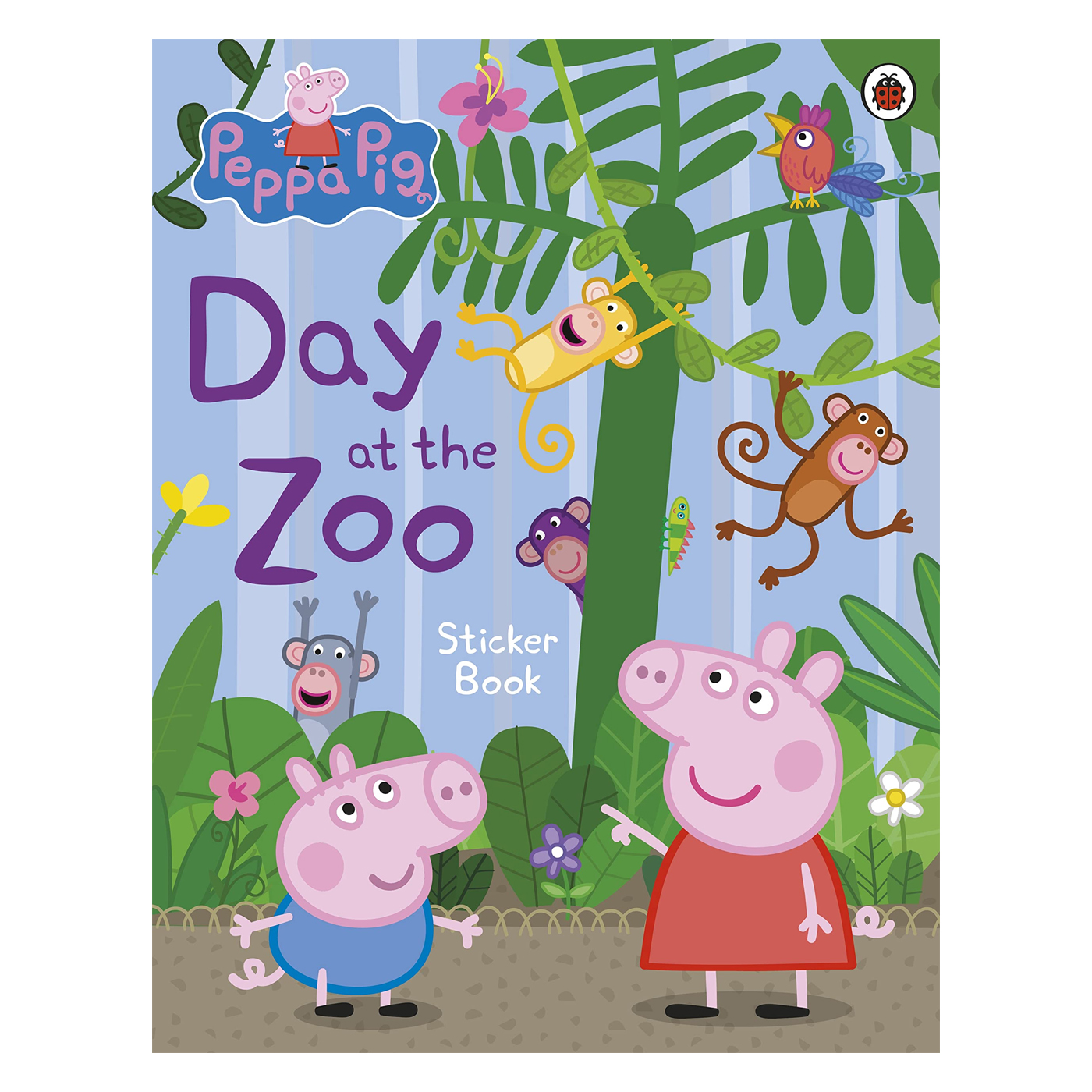  Peppa Pig: Day At The Zoo Sticker Book