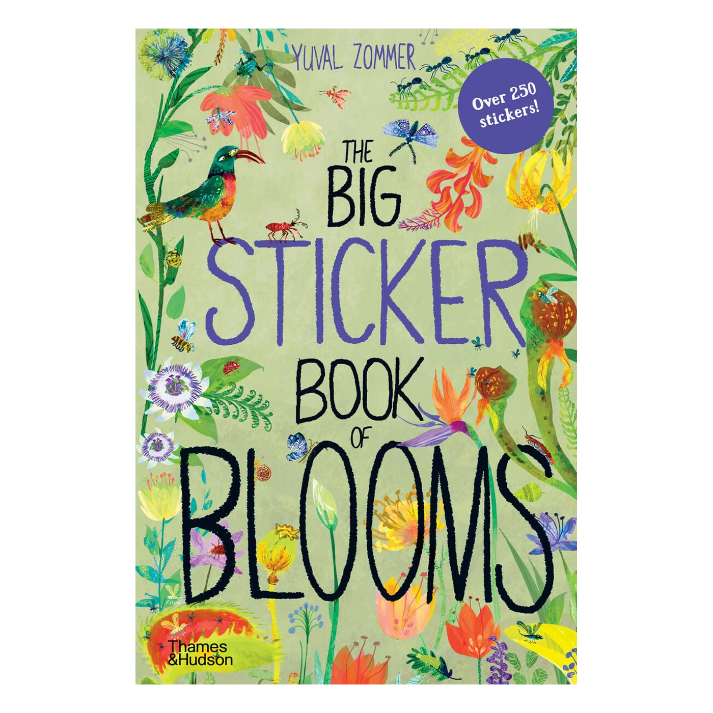 THAMES & HUDSON The Big Sticker Book of Blooms