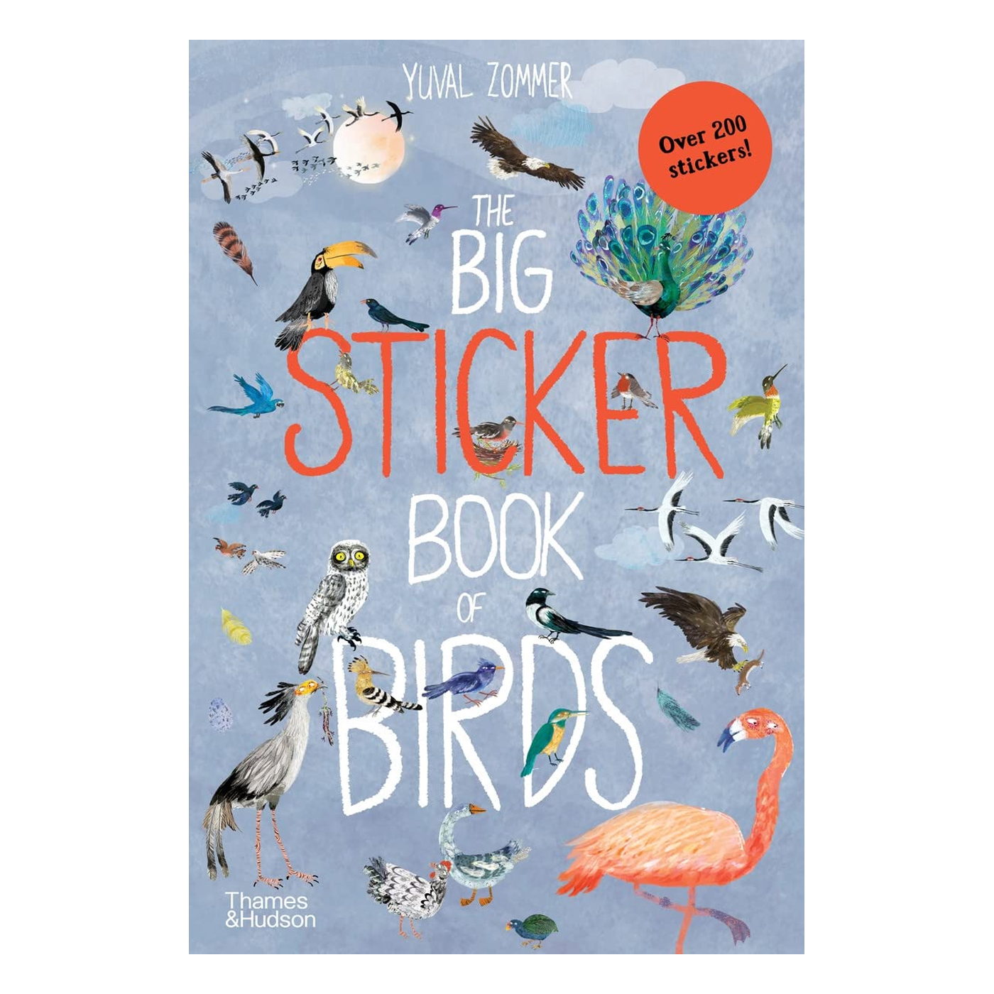 THAMES & HUDSON The Big Sticker Book of Birds
