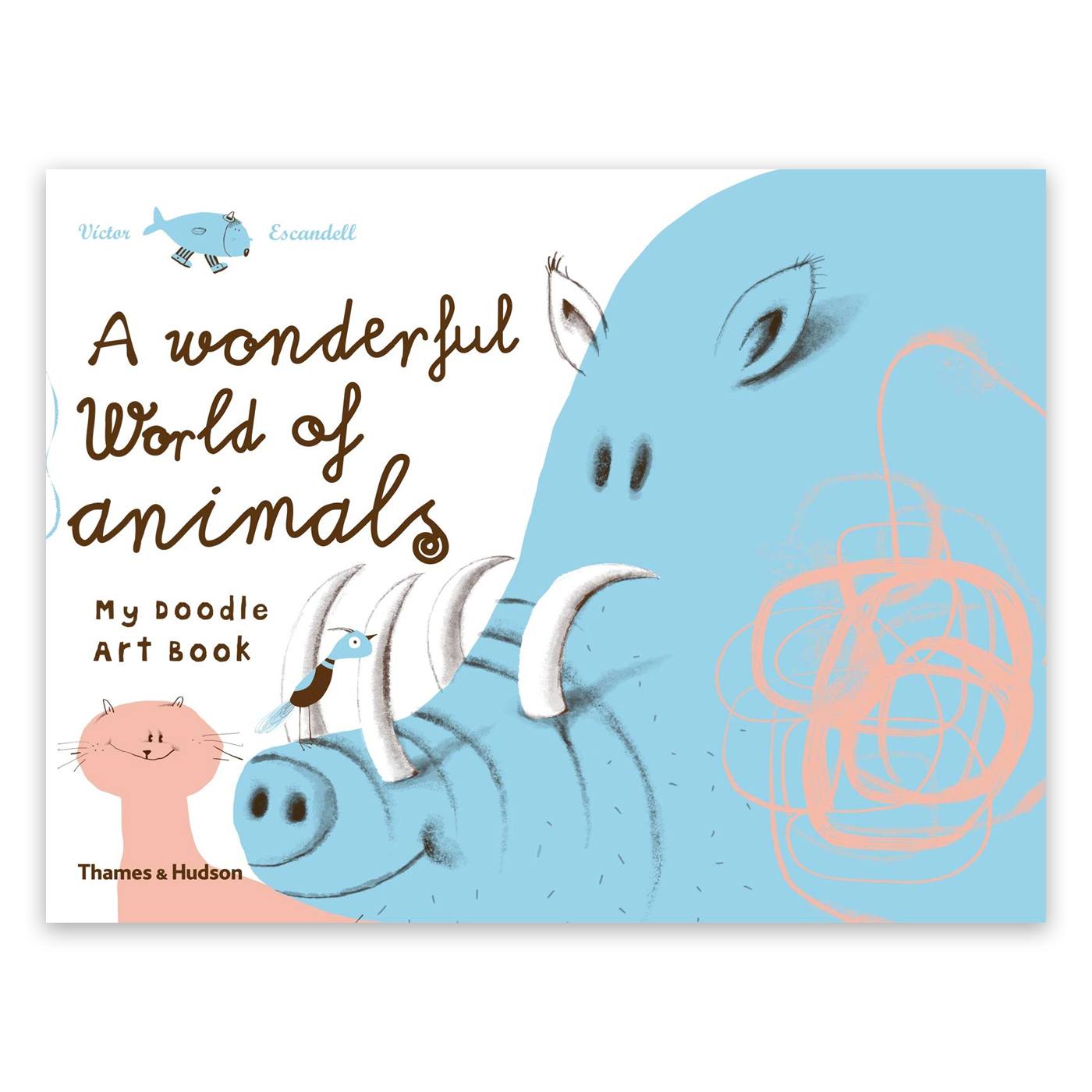  A Wonderful World of Animals: My Doodle Art Book