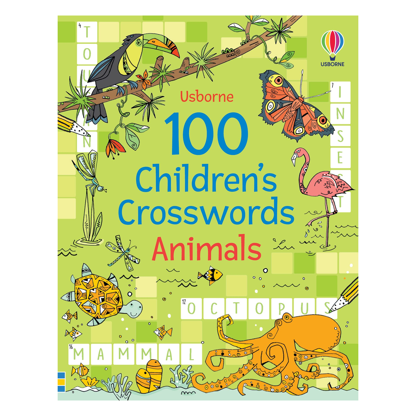  100 Childrens Crosswords: Animals