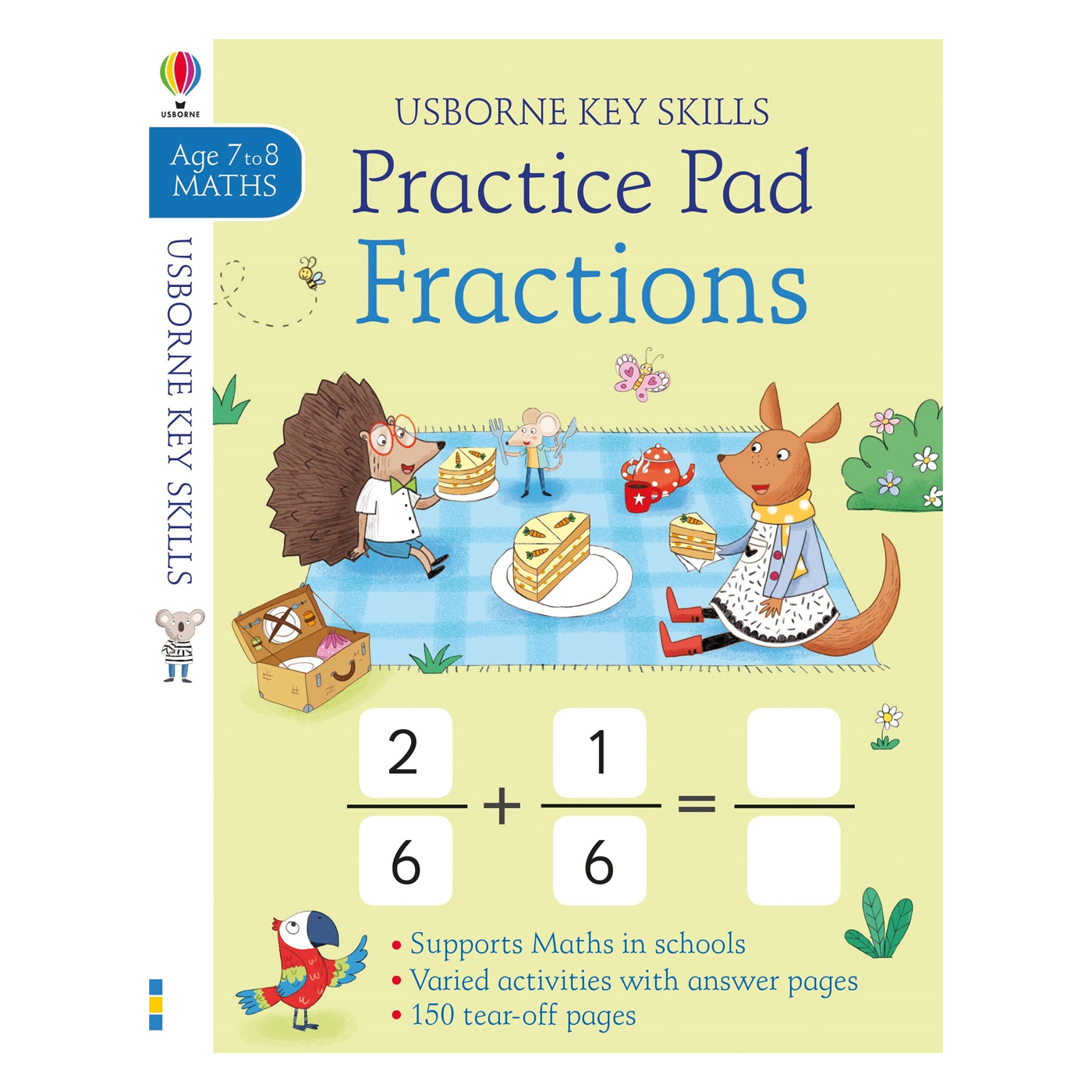  Key Skills Fractions Practice Pad 7-8