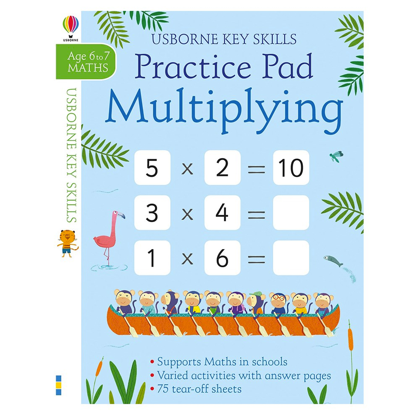USBORNE Key Skills Multiplying Practice Pad 6-7