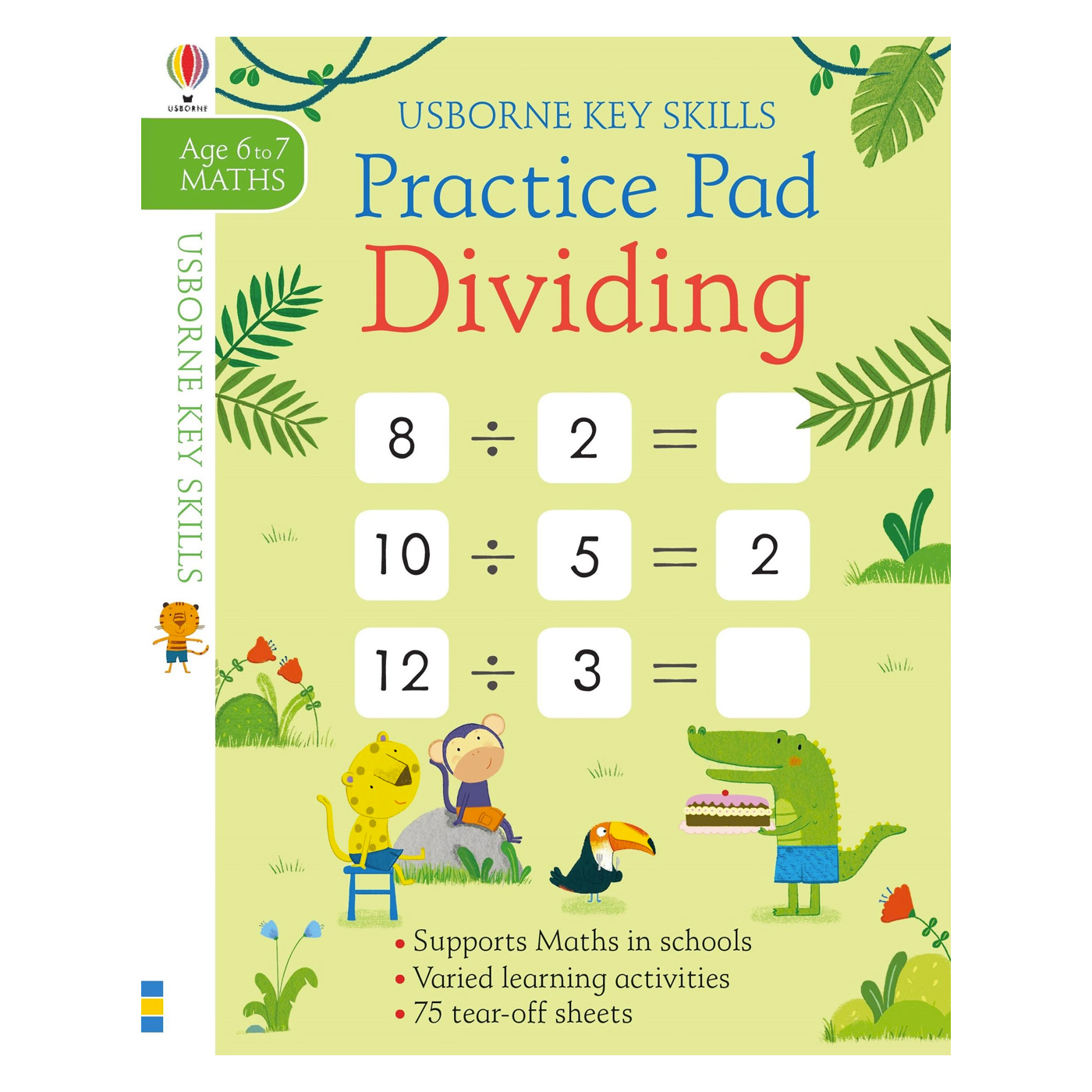 USBORNE Key Skills Dividing Practice Pad 6-7