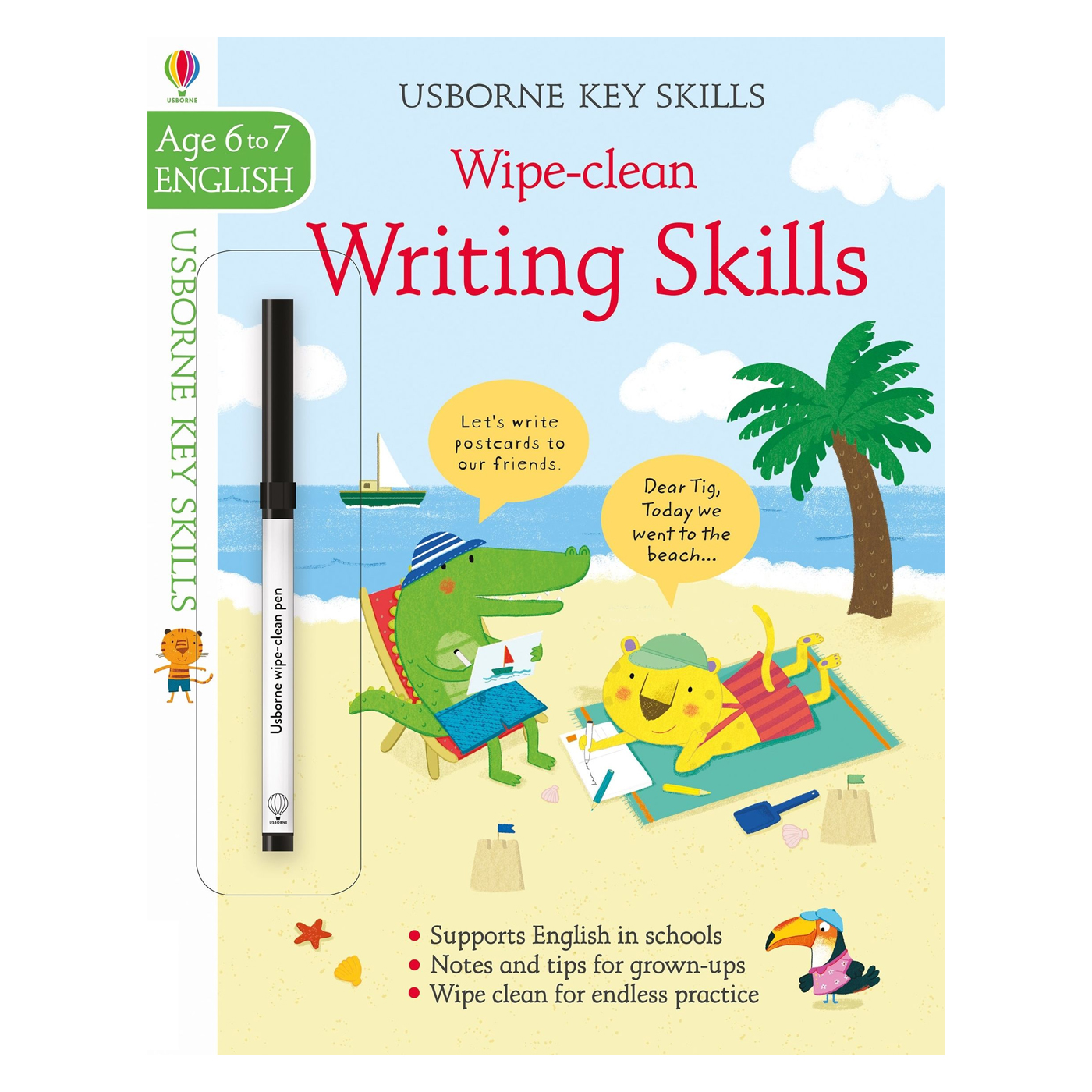 USBORNE Key Skills Wipe Clean Writing Skills 6-7