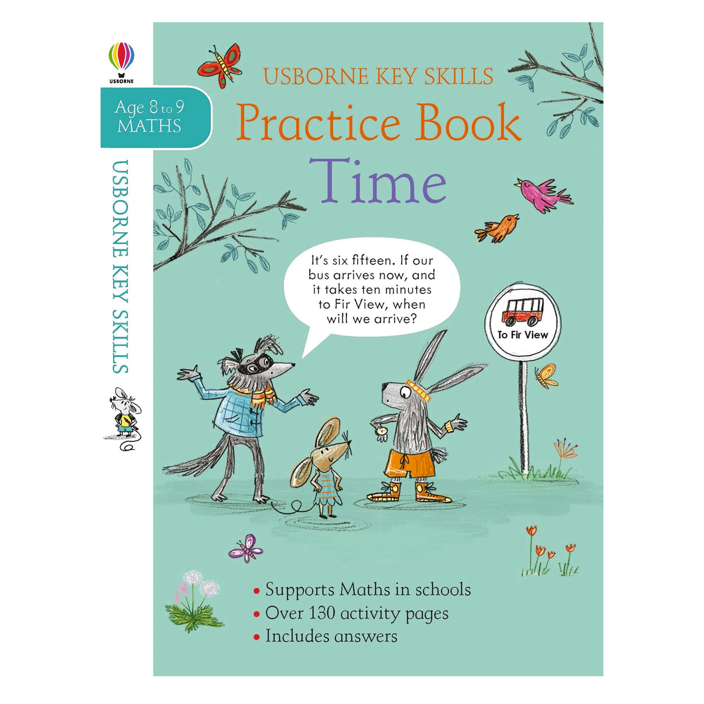 USBORNE Key Skills Time Practice Book 8-9