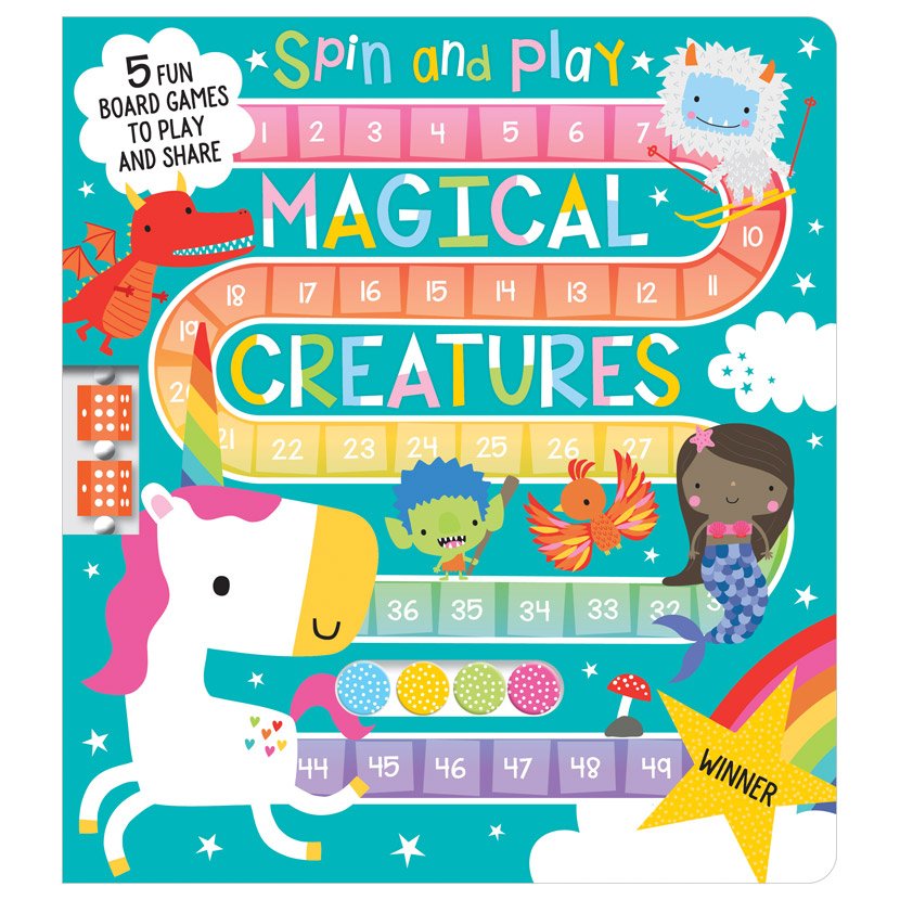 MAKE BELIEVE IDEAS Spin And Play Magical Creatures
