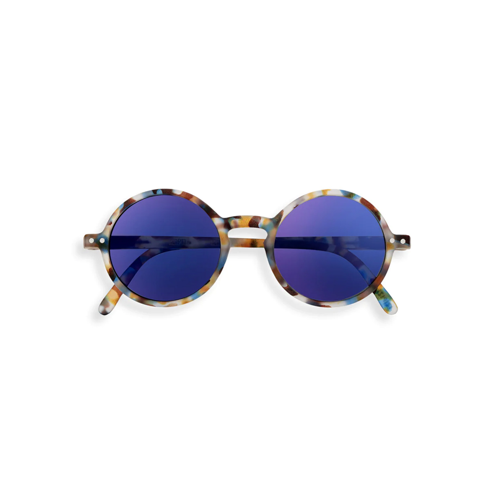  Izipizi Çocuk Güneş Gözlüğü #G 5-10 Yaş Aynalı Lens  | Blue Tortoise