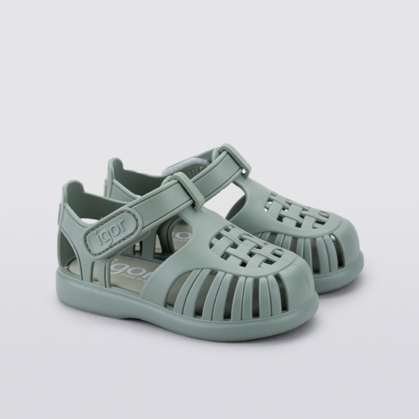 Igor S10271 Tobby Solid Çocuk Sandalet | Verde Green