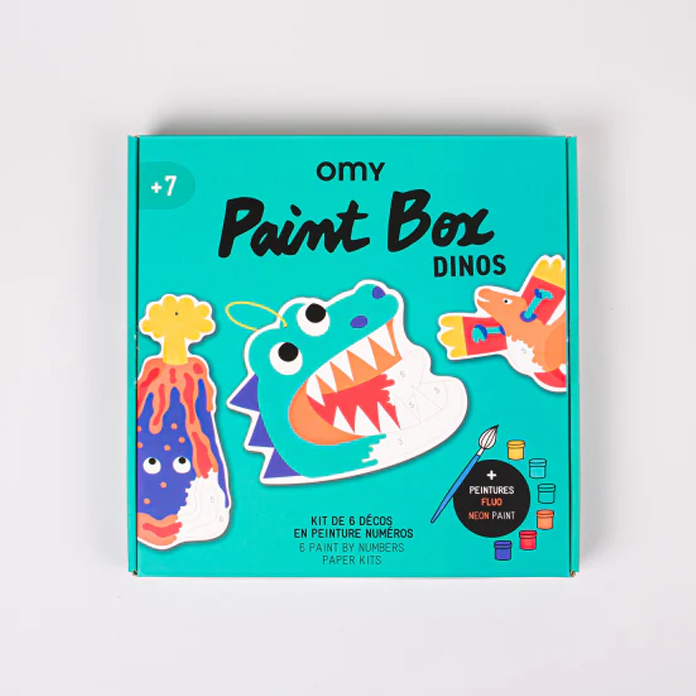 OMY Omy Paint Box Paint By Numbers  | Dino