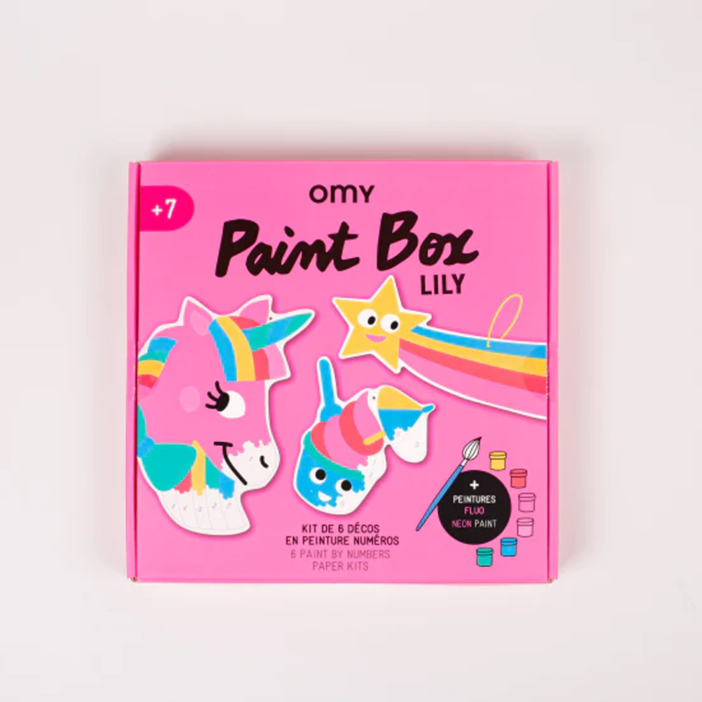 OMY Omy Paint Box Paint By Numbers  | Lily