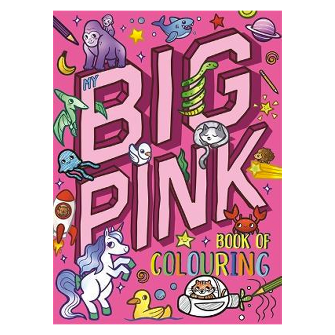  My Big Pink Book of Colouring
