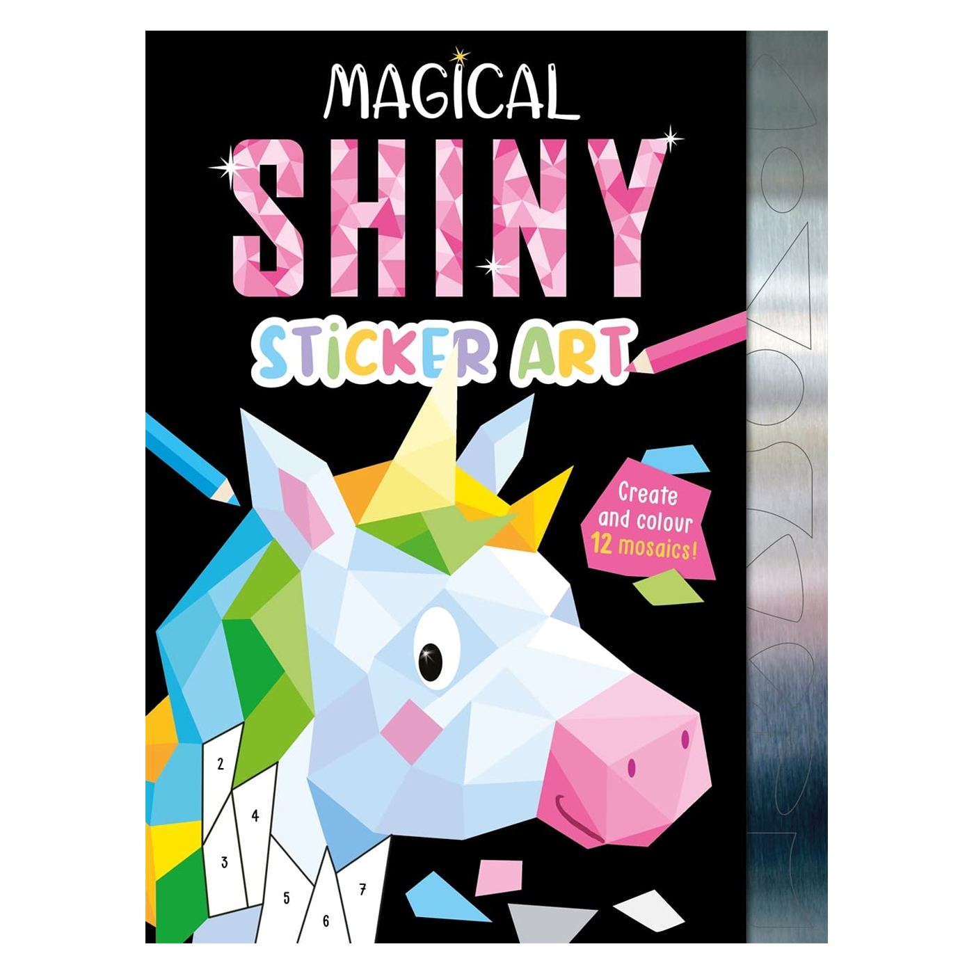  Magical Shiny Sticker Art