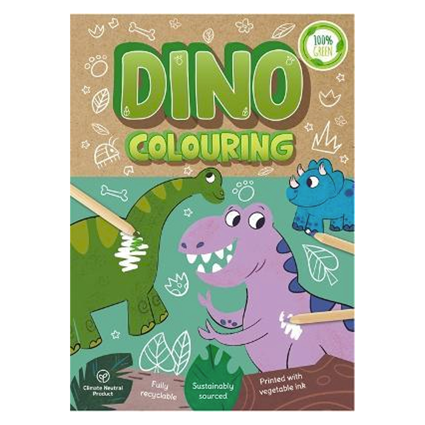  Dino Colouring