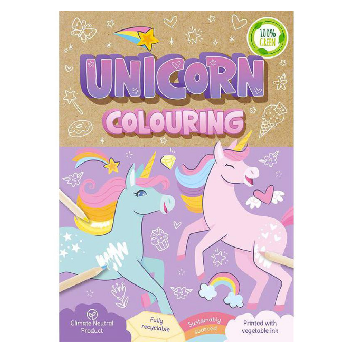  Unicorn Colouring
