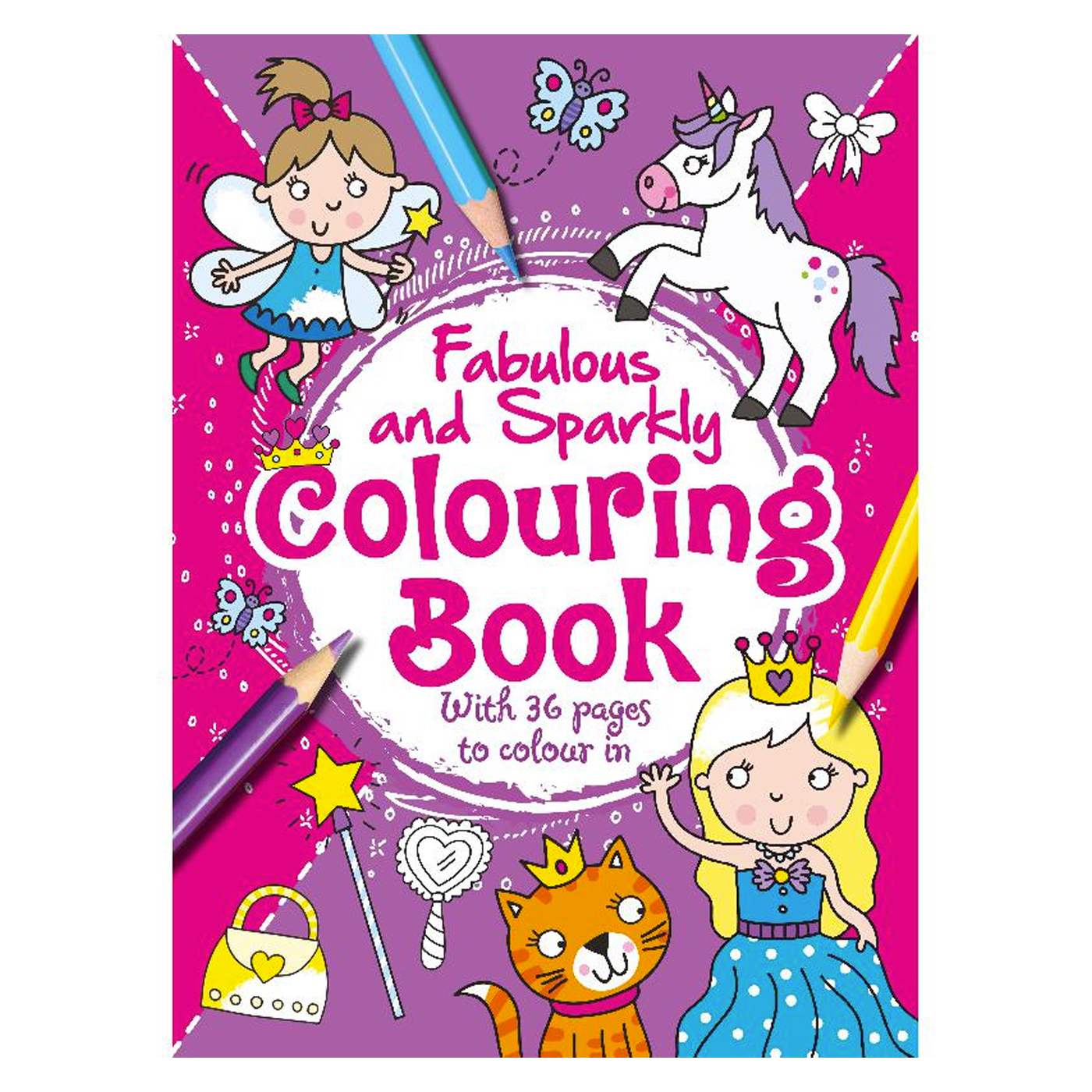  Fabulous and Sparkly Colouring Book