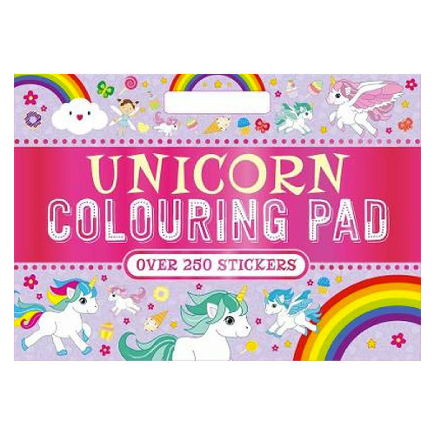  Unicorn Colouring Pad