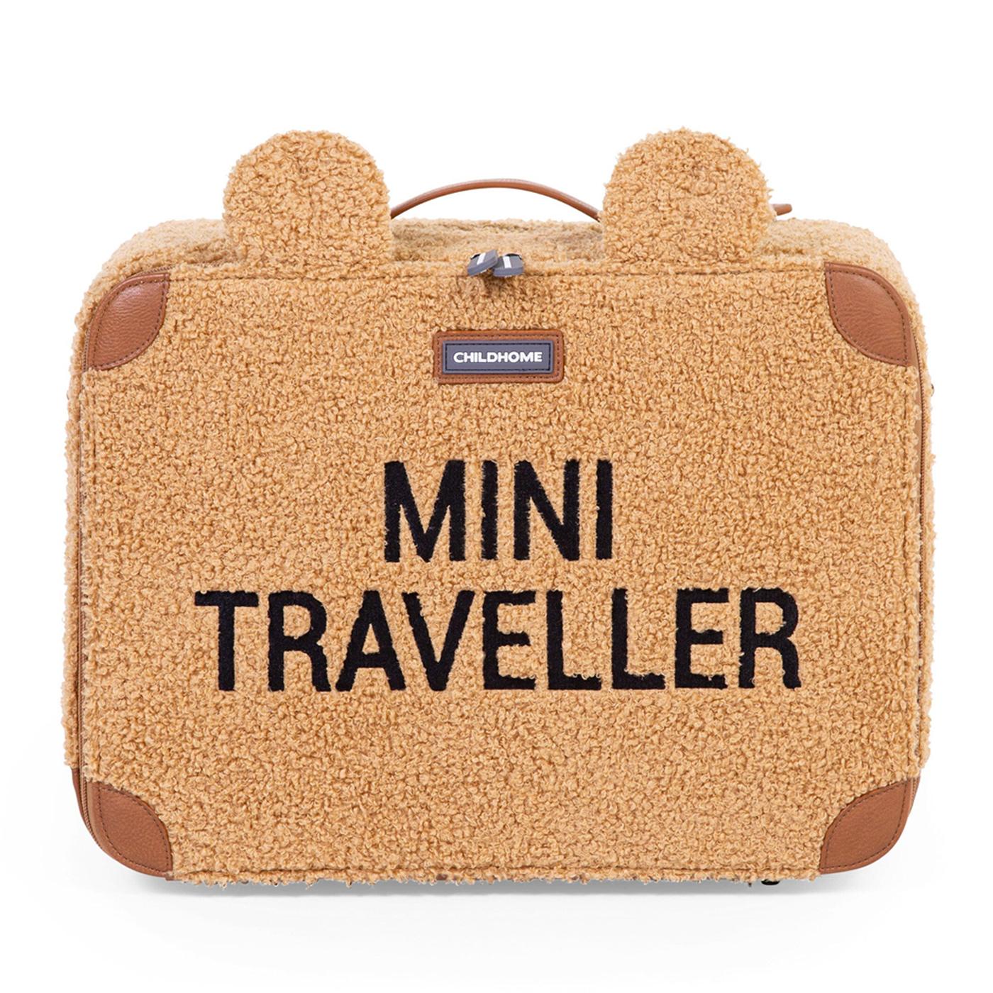  Childhome Mini Traveller Valiz Teddy  | Beige