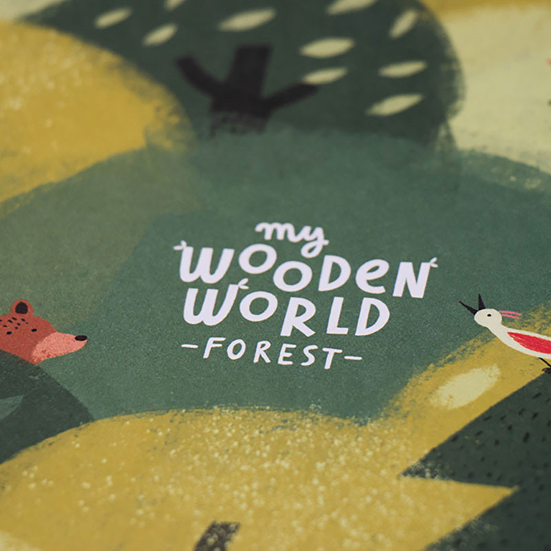 LONDJI Londji Ahşap Oyun - My Wooden World Forest