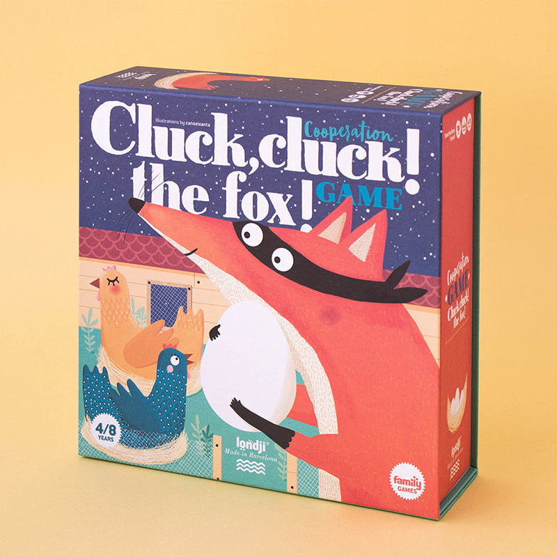 LONDJI Londji Game Kutu Oyunu - Cluck, cluck! The fox!