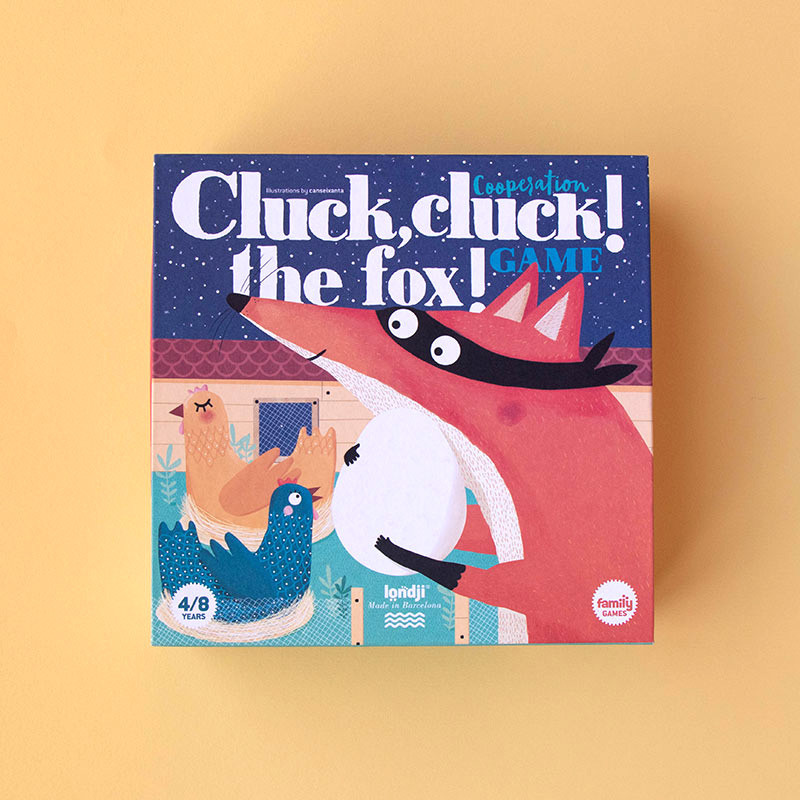 LONDJI Londji Game Kutu Oyunu - Cluck, cluck! The fox!
