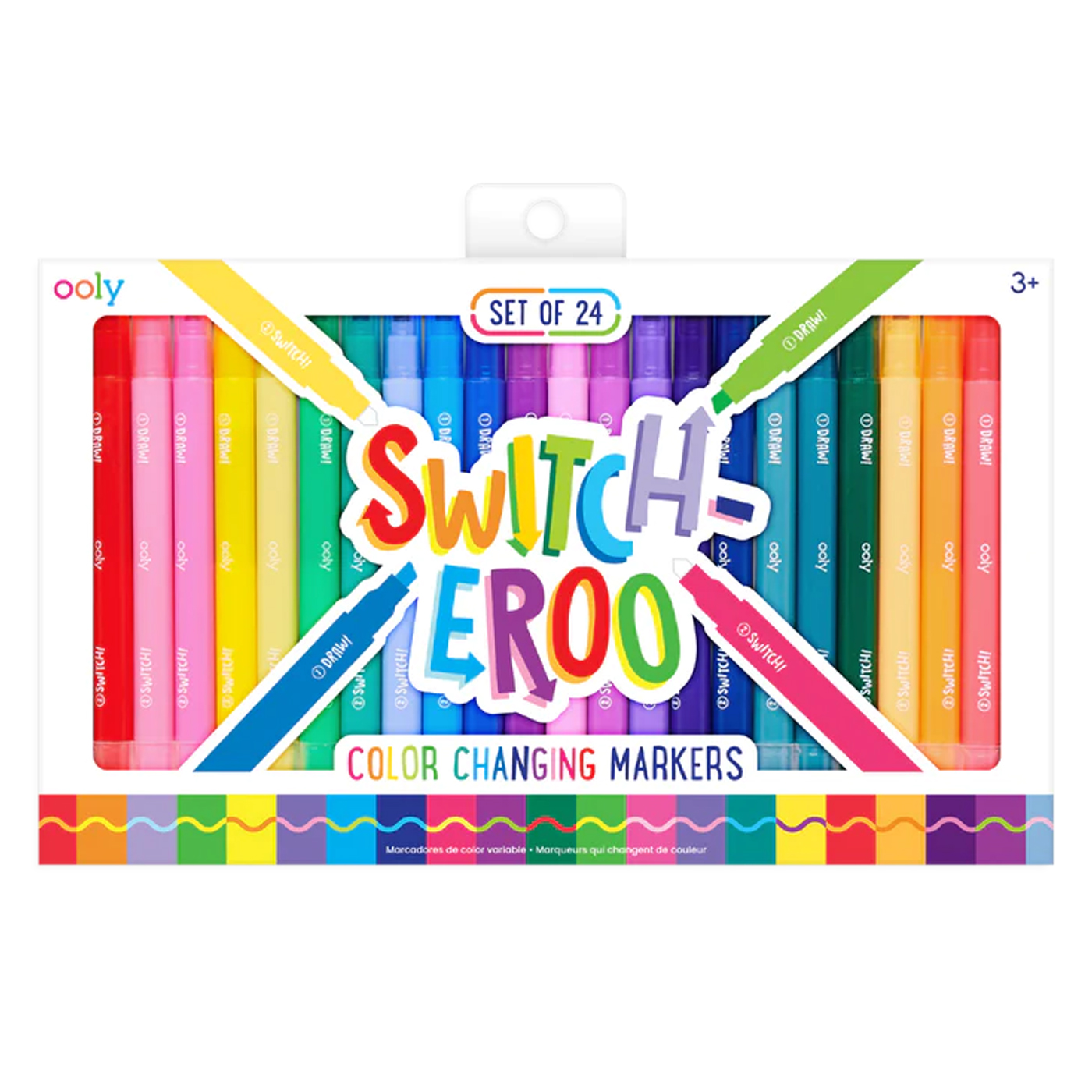  Ooly Switch-eroo Renk Değiştiren 24’lü Keçeli Kalem