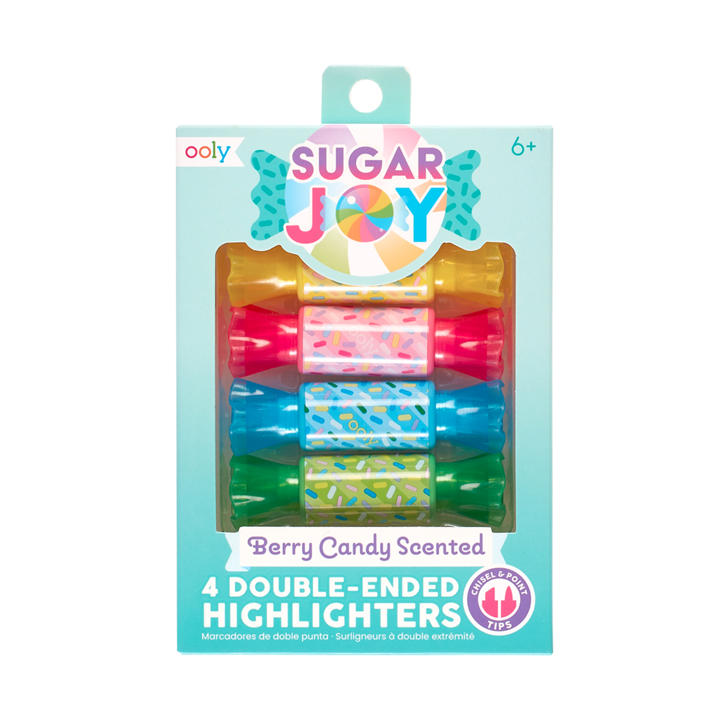 OOLY Ooly Sugar Joy Kokulu Çift Uçlu 4’lü Highlighter