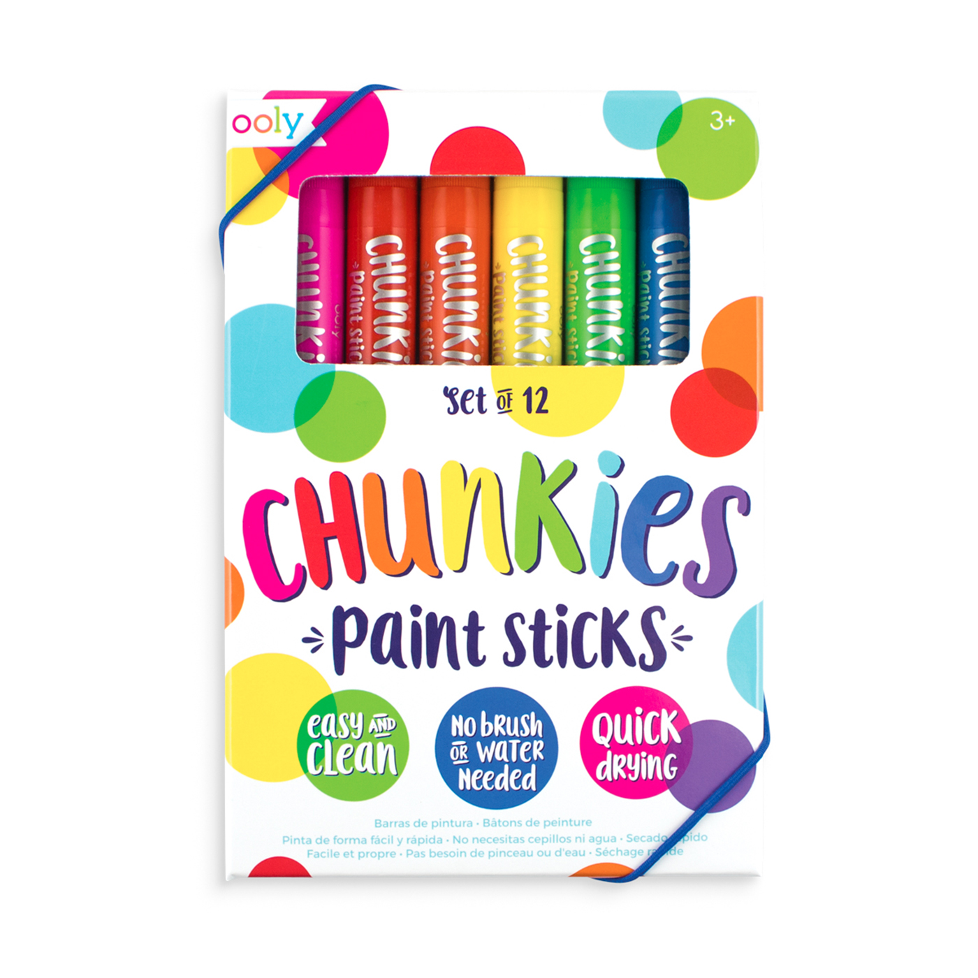 OOLY Ooly Chunkies Paint Sticks 12’li Set