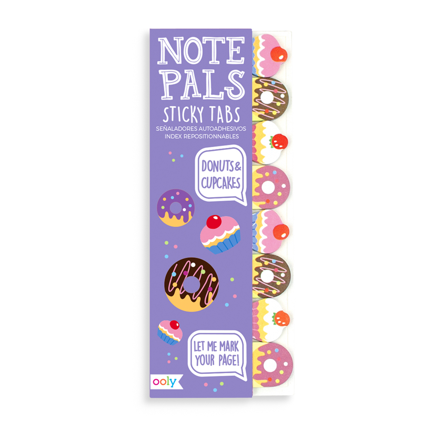OOLY Ooly Note Pals Yapışkanlı Etiket Seti - Donuts & Cupcakes