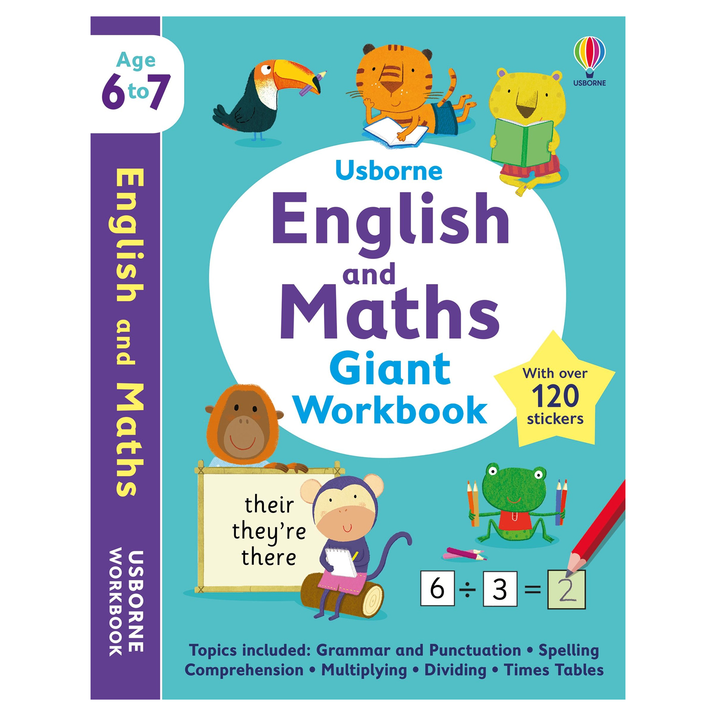 USBORNE English And Maths Giant Workbook 6-7