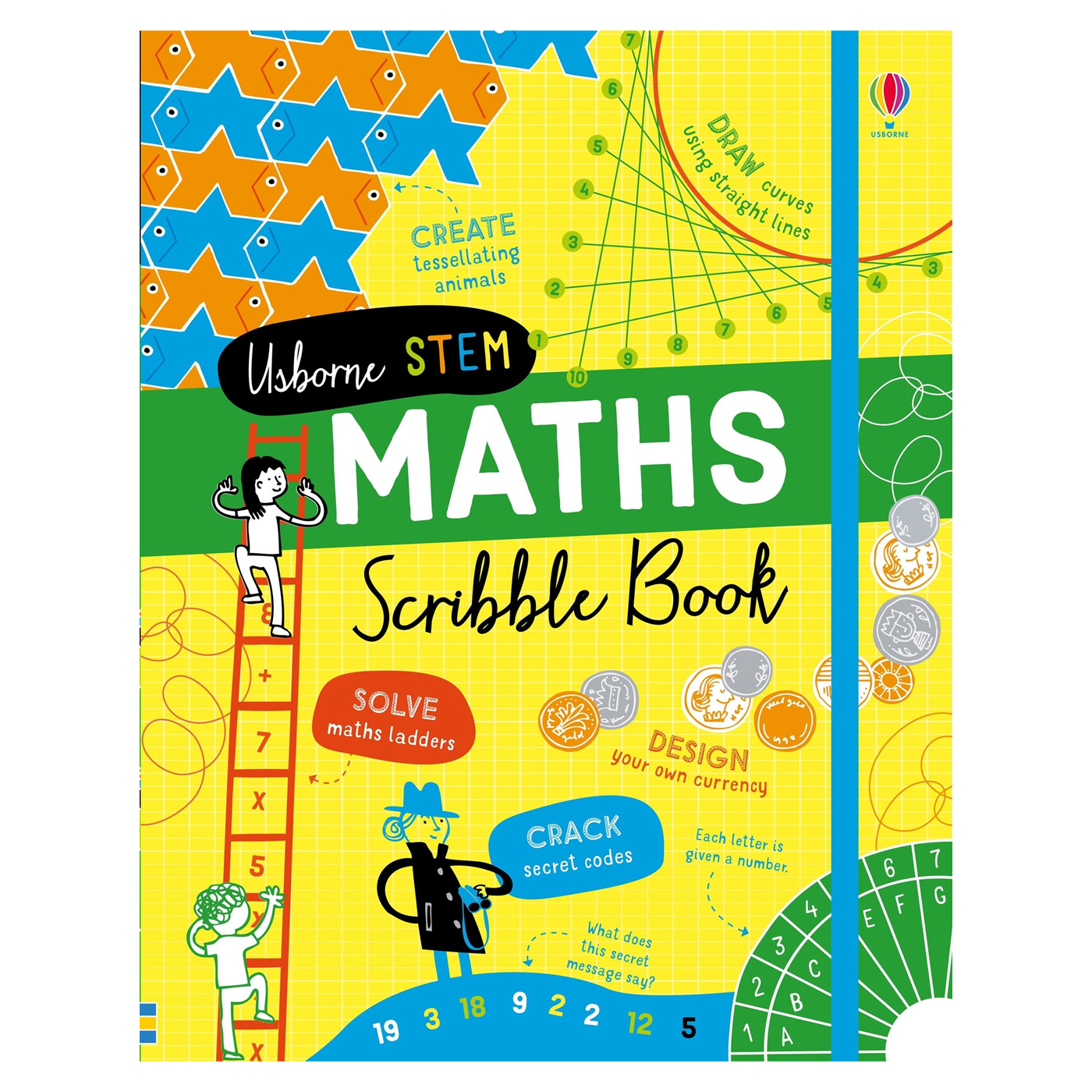 USBORNE Maths Scribble Book