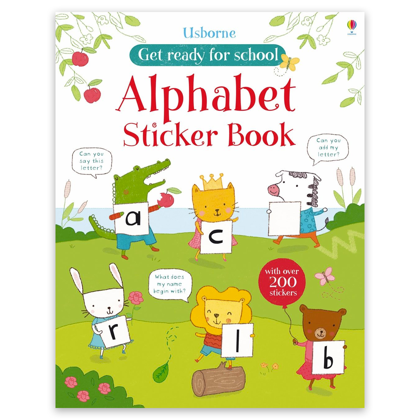  Alphabet Sticker Book