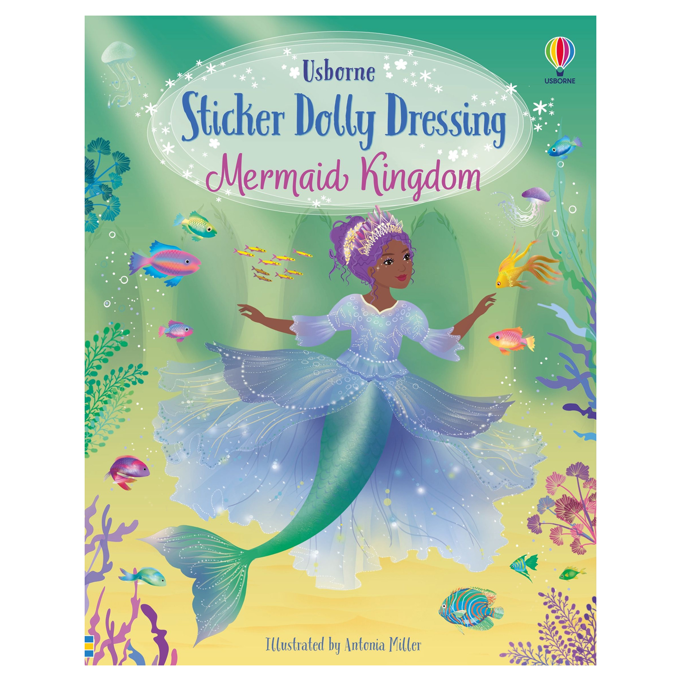 USBORNE Sticker Dolly Dressing Mermaid Kingdom