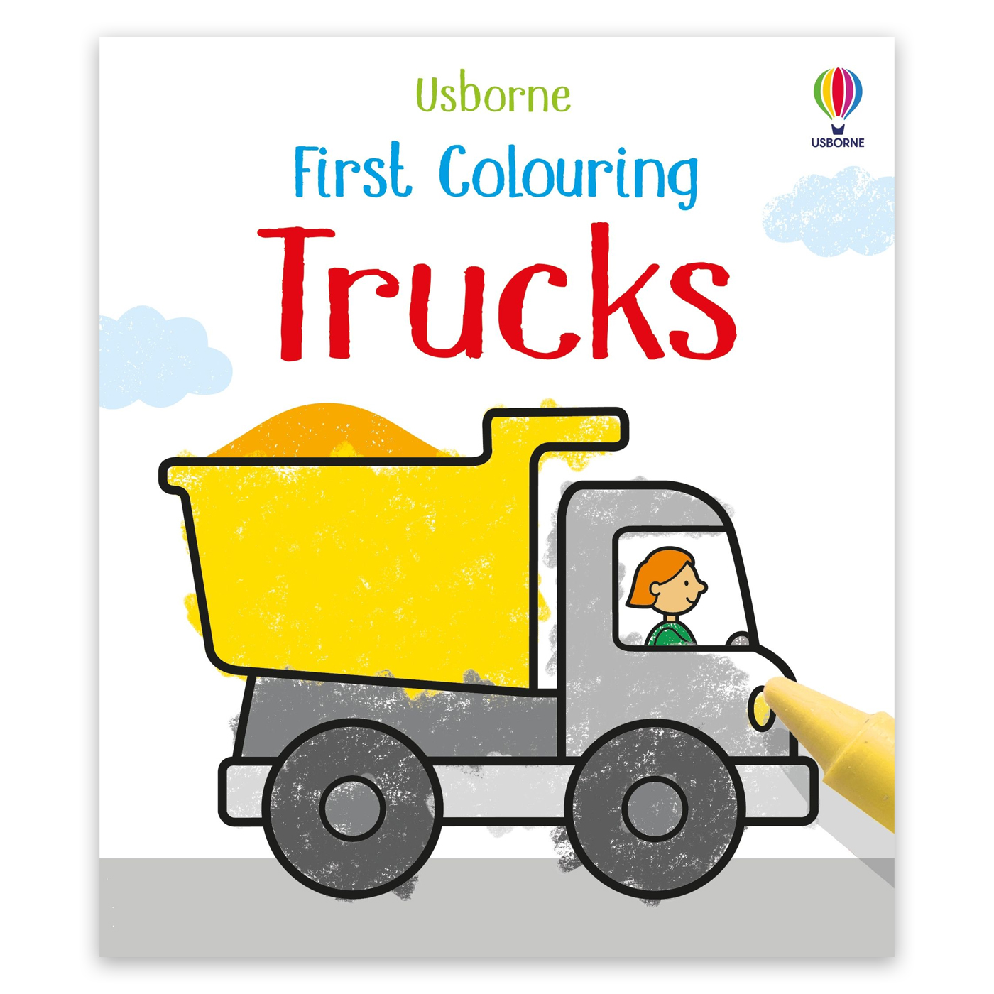 USBORNE First Colouring Trucks