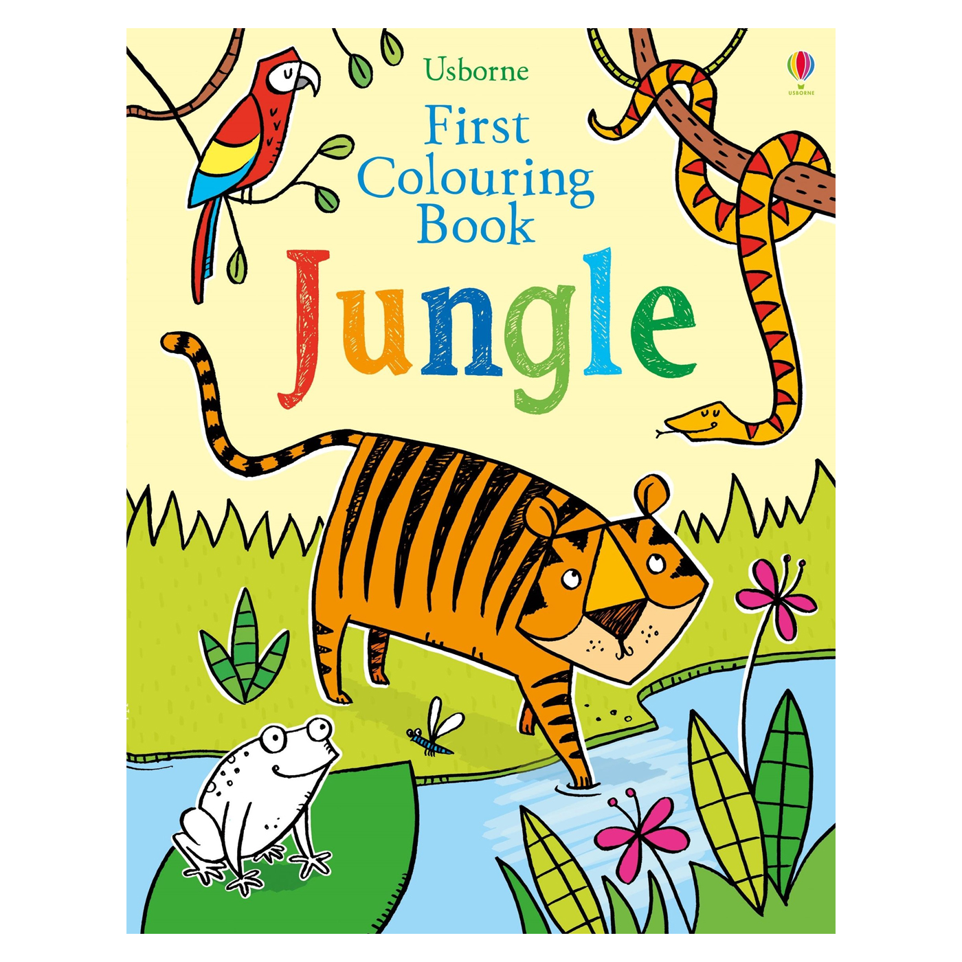 USBORNE First Colouring Book Jungle