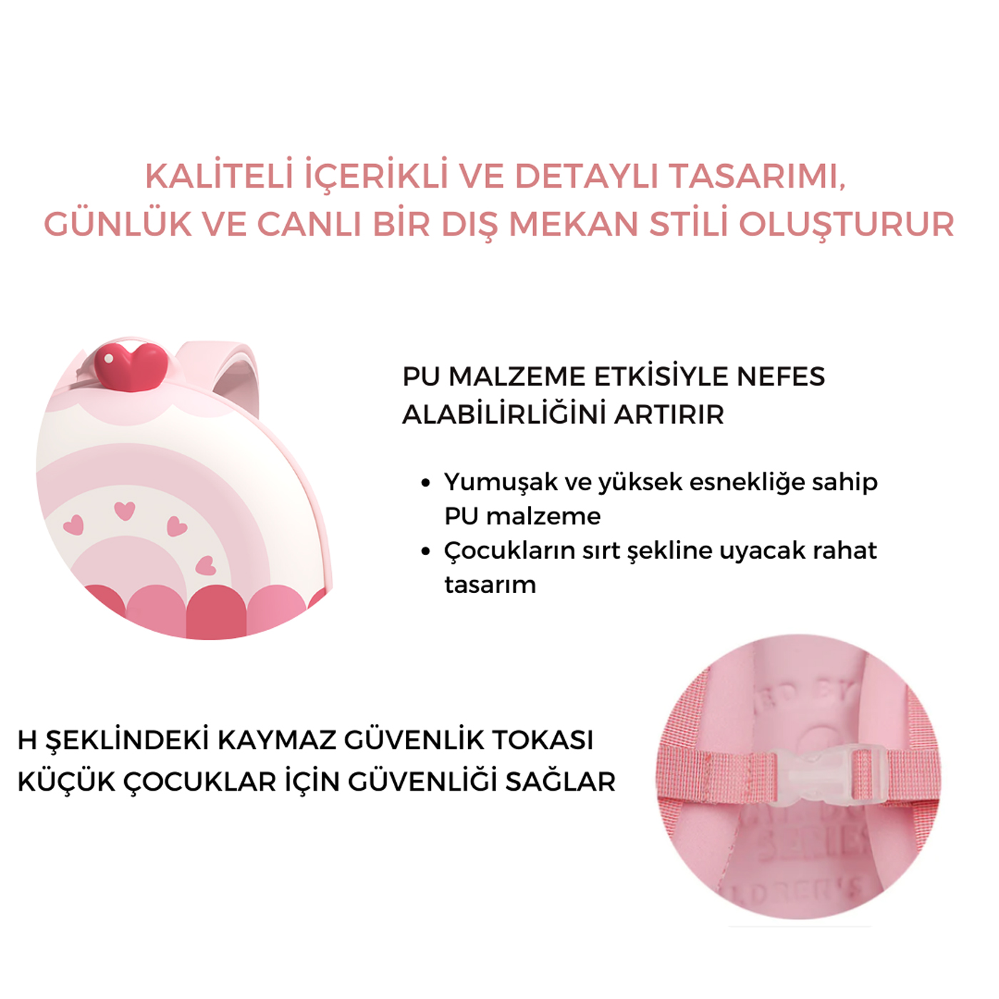 ZOYZOII Zoyzoii Dream Serisi Rall Cake Sırt Çantası