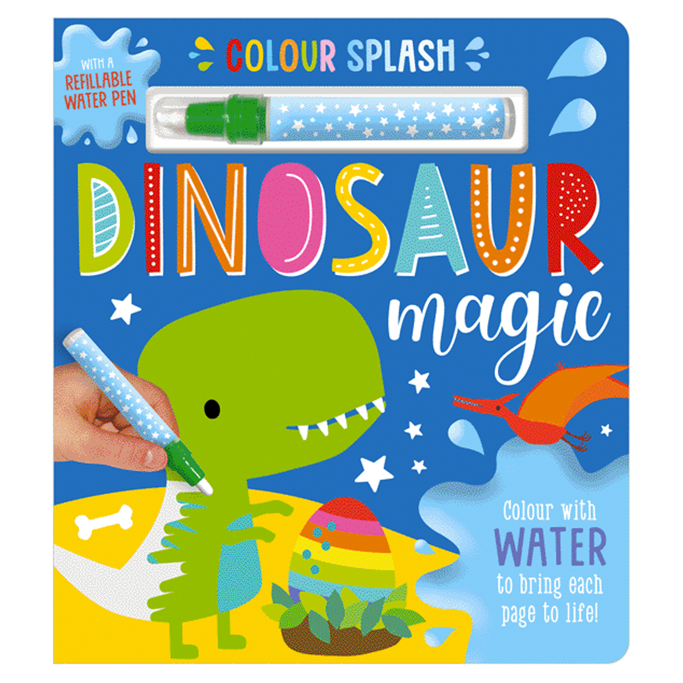 MAKE BELIEVE IDEAS Colour Splash Dinosaur Magic