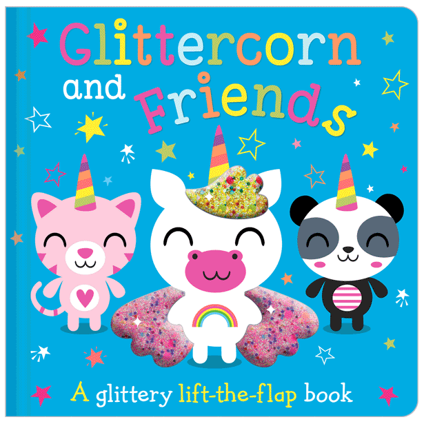  Board Books Glittercorn and Friends