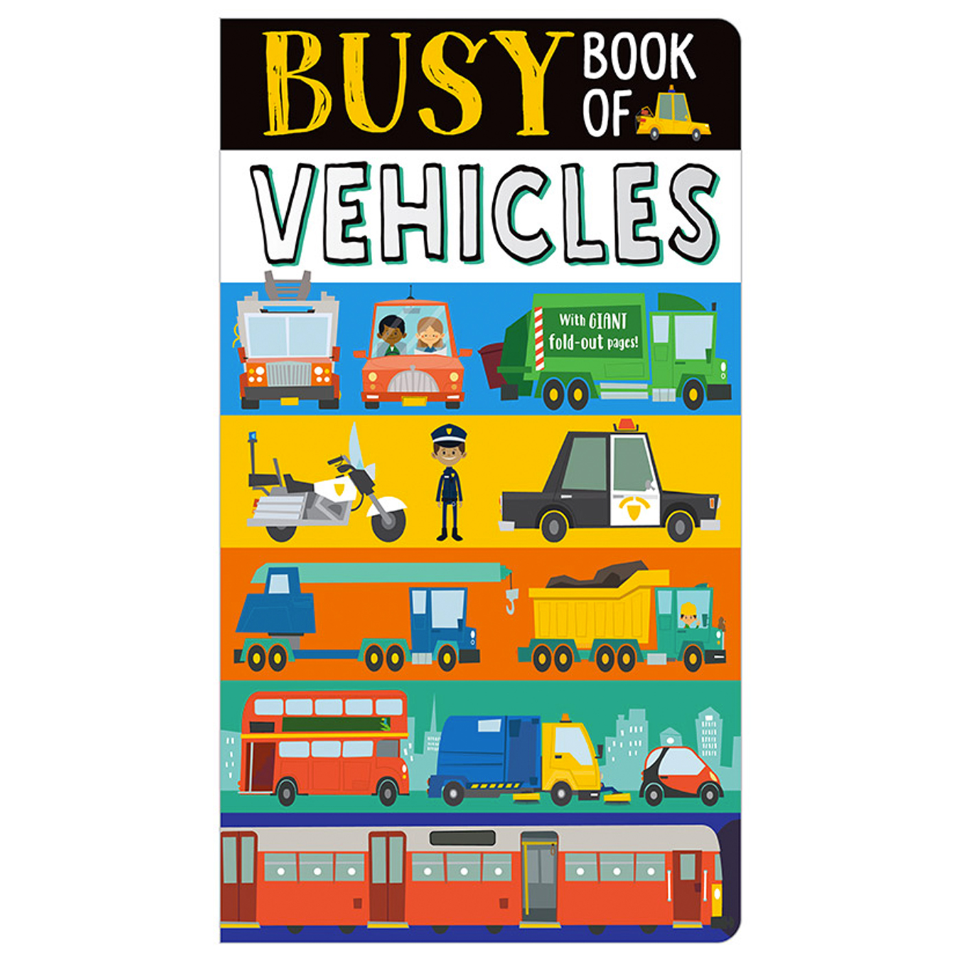 MAKE BELIEVE IDEAS Busy Book of Vehicles