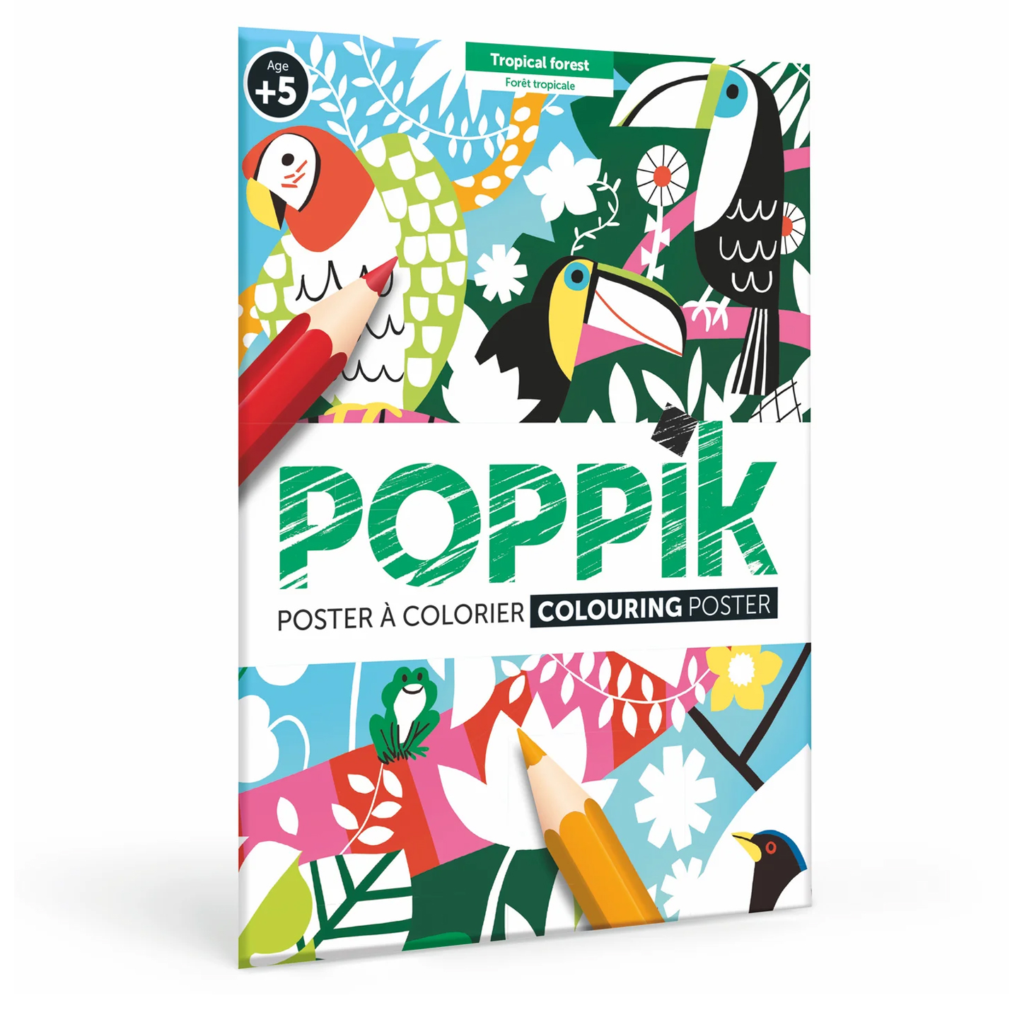  Poppik Colouring Poster - Jungle