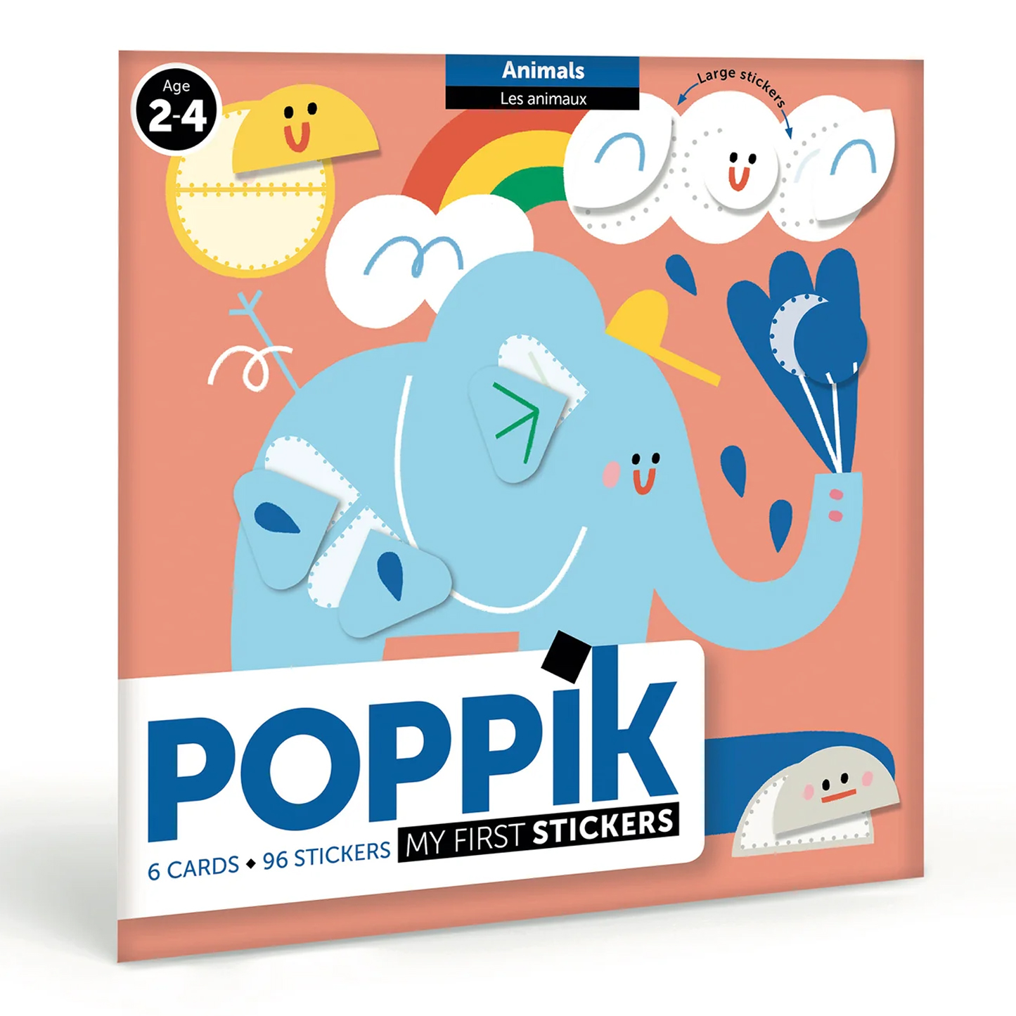  Poppik My First Stickers - Animals