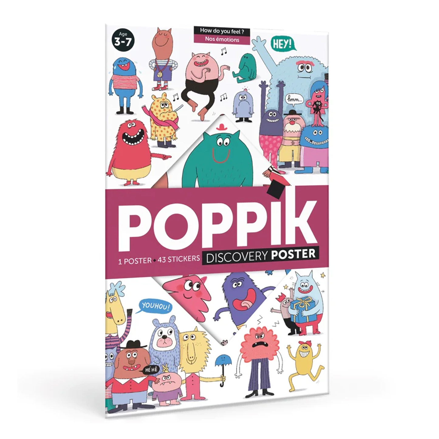 POPPIK Poppik Discovery Sticker Poster - Feelings