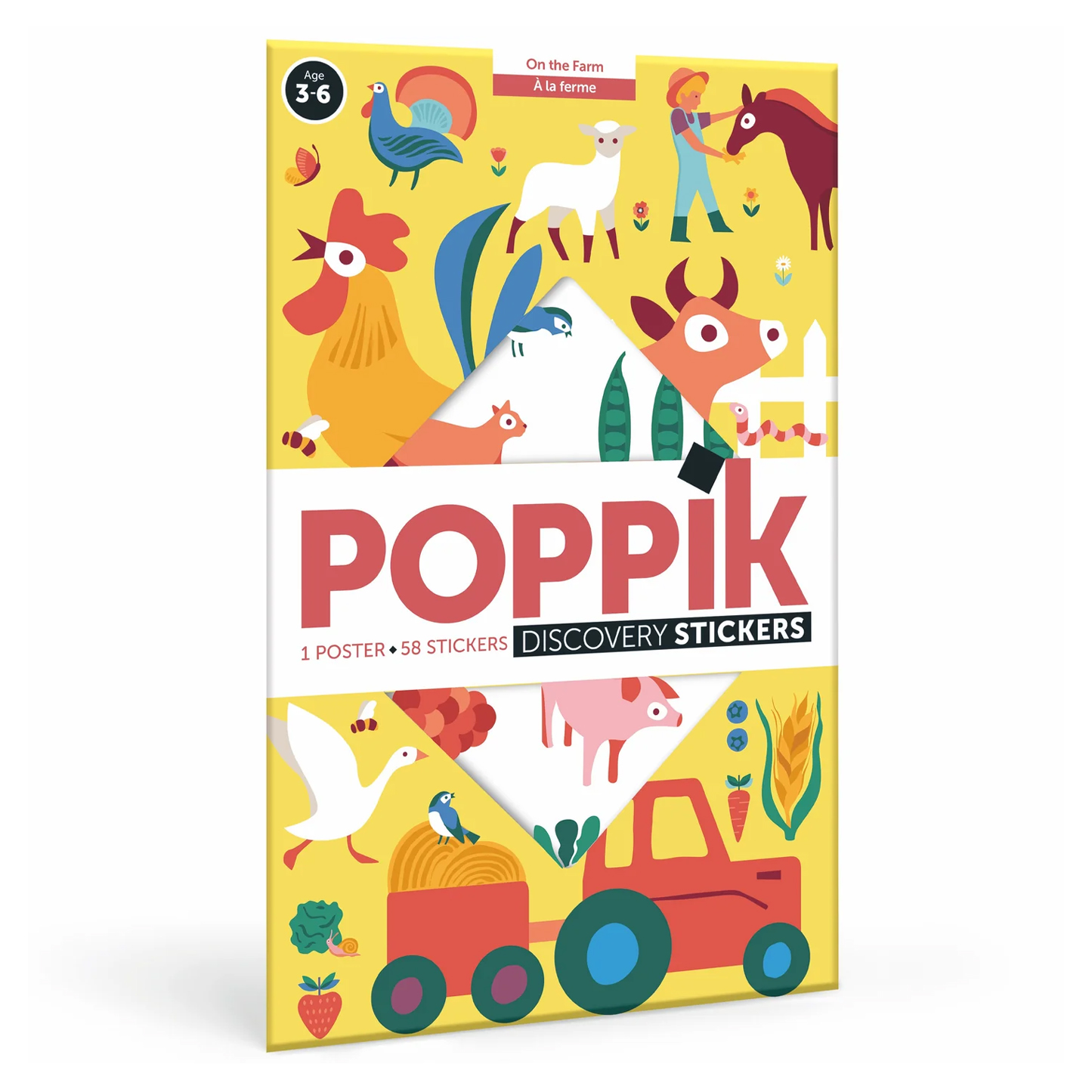 POPPIK Poppik Discovery Sticker Poster - Farm
