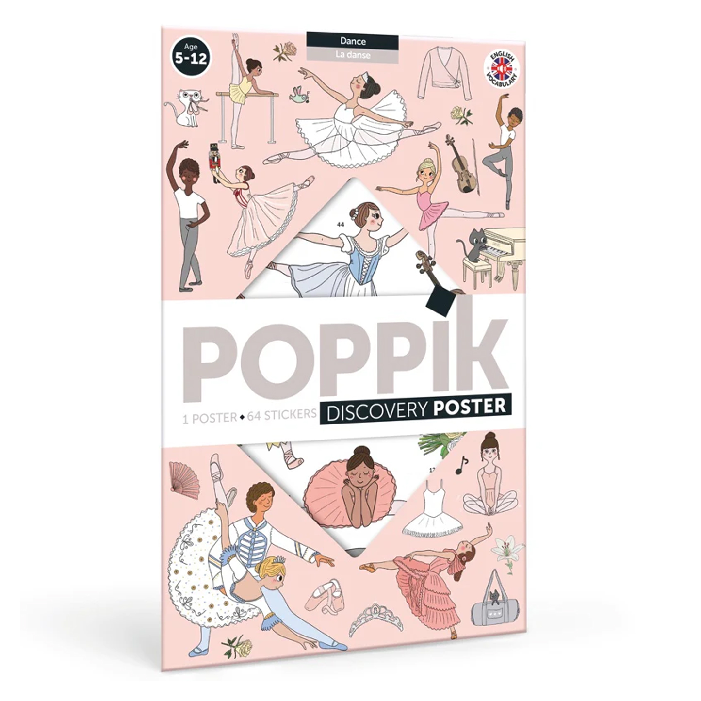 POPPIK Poppik Discovery Sticker Poster - Dance