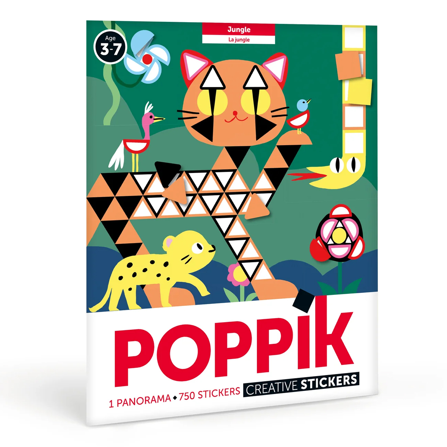 POPPIK Poppik Panorama Sticker Poster - Jungle