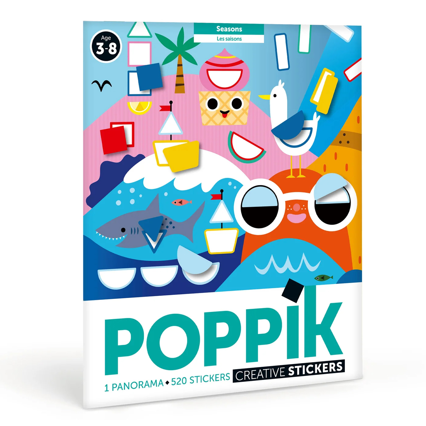 POPPIK Poppik Panorama Sticker Poster - Seasons