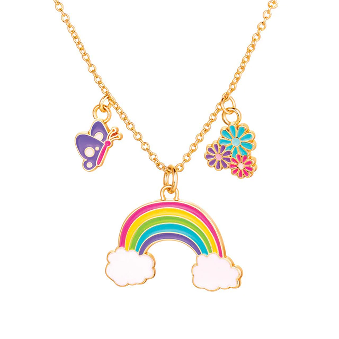 GIRL NATION Girl Nation Kolye - Cloud Luvs Rainbow