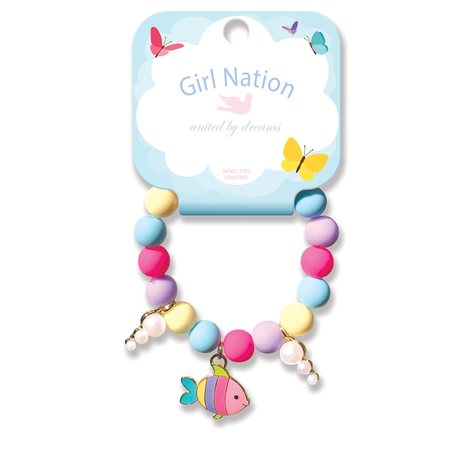 GIRL NATION Girl Nation Bileklik - Rainbow Fish