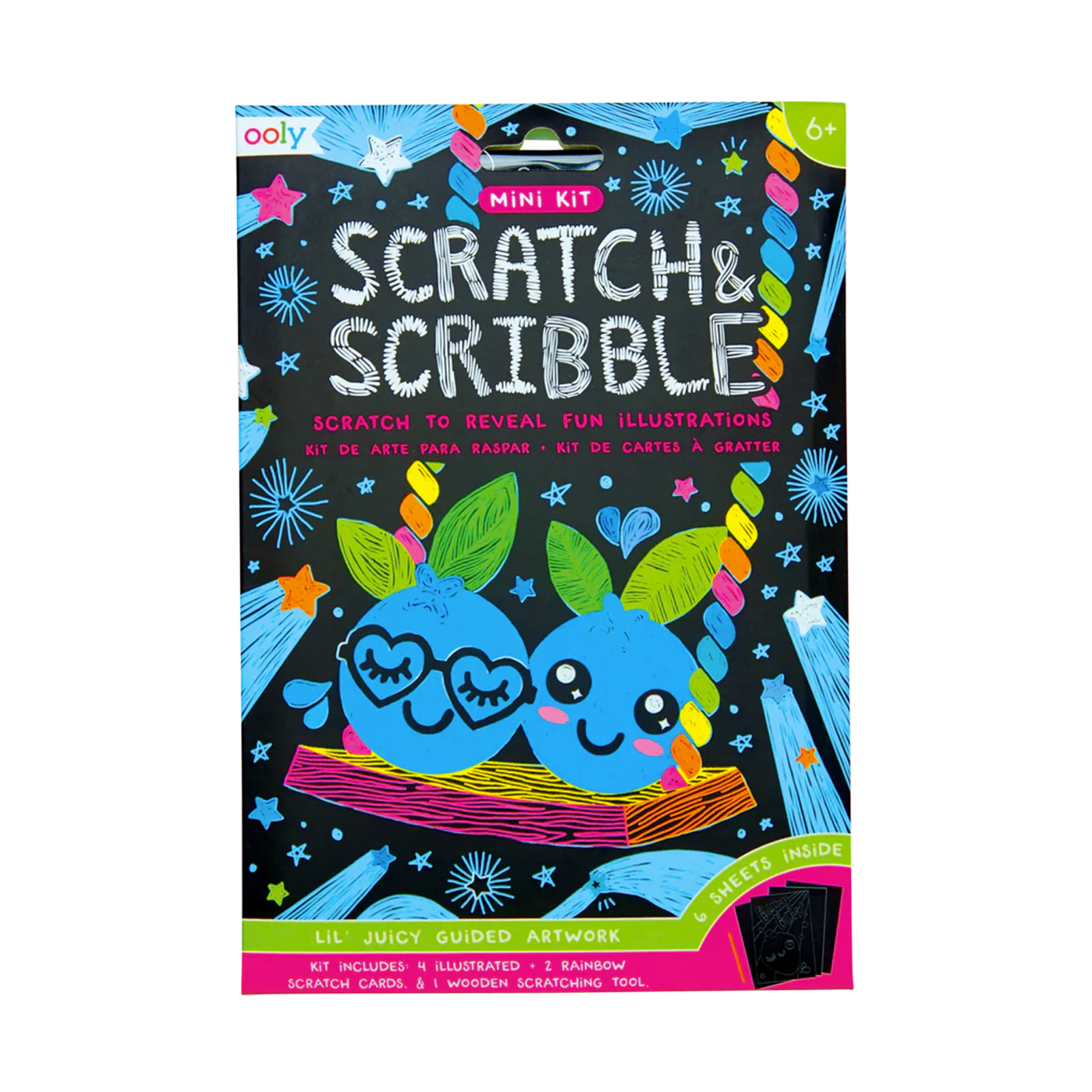  Ooly Mini Scratch & Scribble - Lil’ Juicy