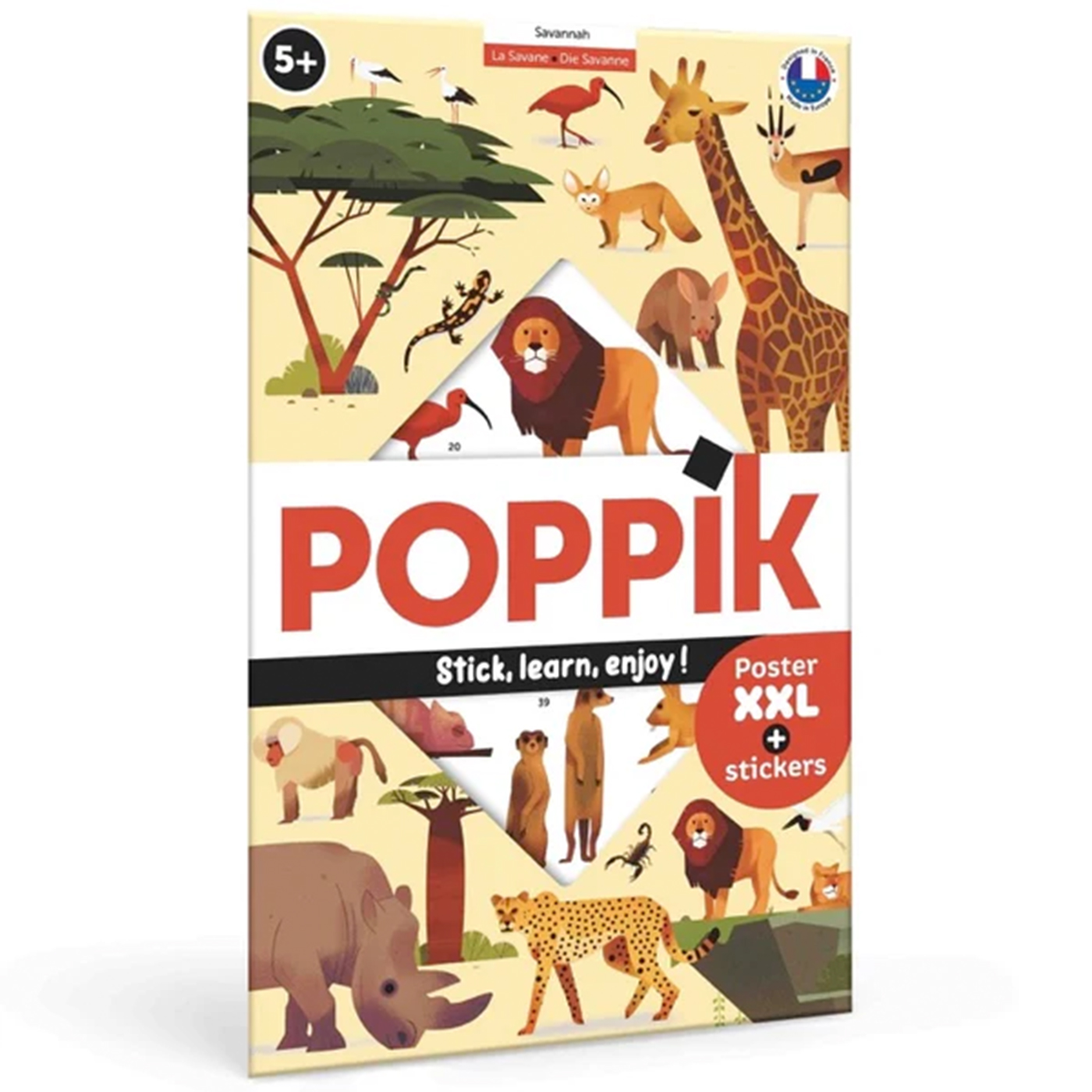 POPPIK Poppik Discovery Sticker Poster - Savannah